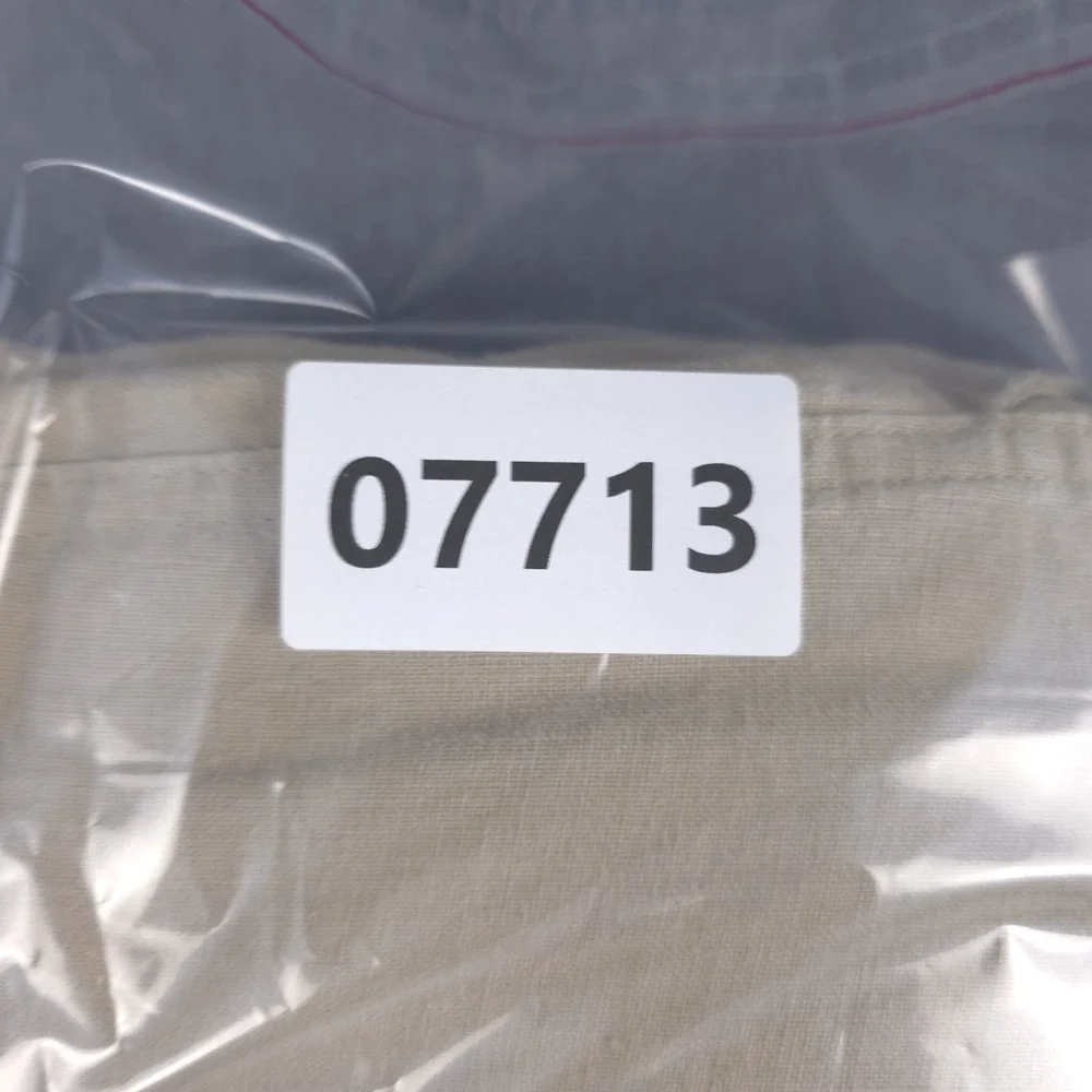Jos A Bank Linen Pants Mens 38x30 (Fits 36x30) Khaki Flat Front Lightweight